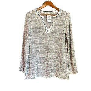 Style  & co long sleeve knitted sweater